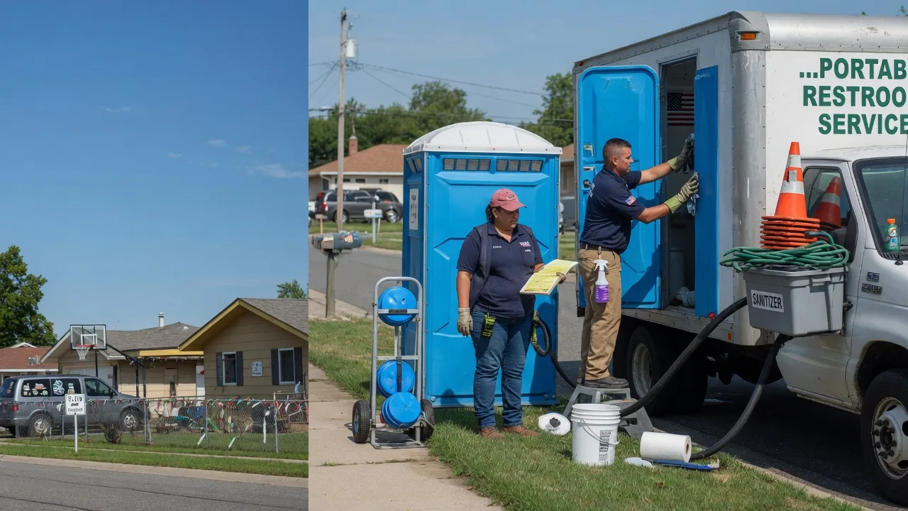 Portable Toilet Rental in Rantoul, IL near me